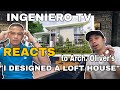 LOFT HOUSE MAGKANO TO? (INGENIERO TV REACTS TO ARCH. OLIVER AUSTRIA'S DESIGN