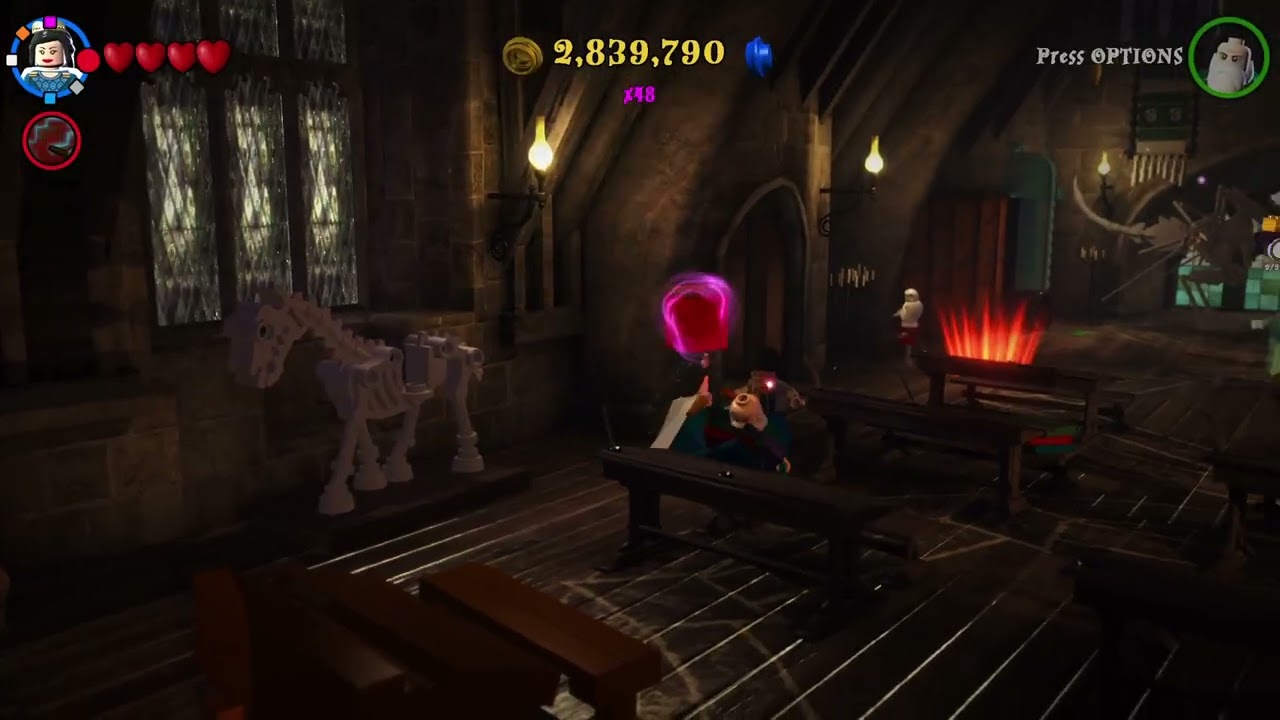 How to Unlock the Extra Heart Red Brick - LEGO Harry Potter Years 5-7