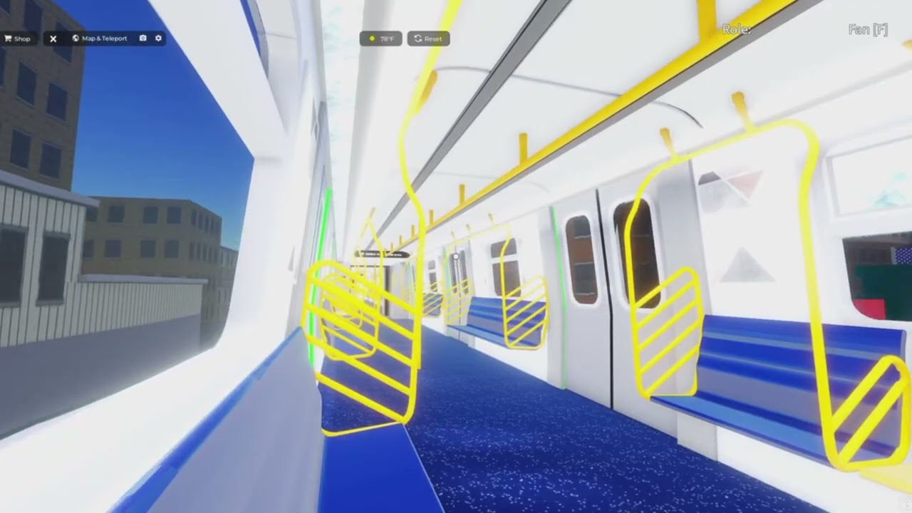 Roblox Subway Train Simulator || Kawasaki Railcar R211 (Van Sindren Avenue - Lincoln Park South Exp)