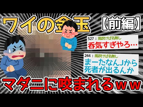 【悲報】なんＪ民キンタマをマダニに咬まれてしまう【前編】  