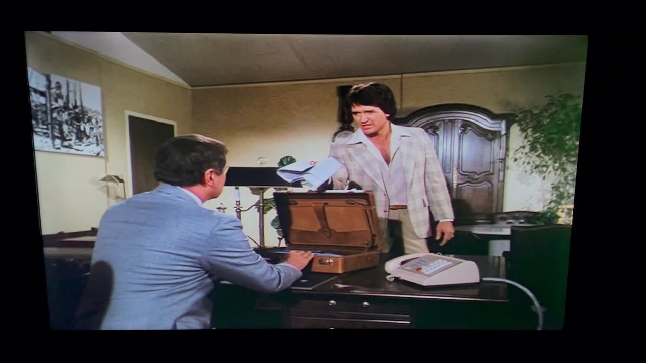 Dallas: Bobby confronts J.R. with “The Red File.”
