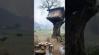 Our Party Was Ruined By Rain And Storm 🤯 ⛈️