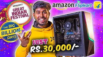 Amazon & Flipkart-ல் PC Build பண்ணலாமா?🤔 - 30K PC BUILD | Offline Vs Online Market 🥊