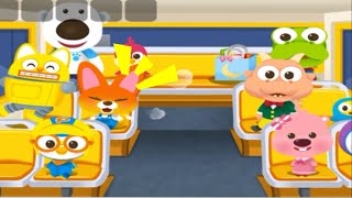 PORORO dan teman-teman Naik Bus TAYO #tayothelittlebus #pororo #gamesforkids screenshot 2