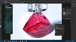 Product retouching mirror reflection in photoshop cc 2018 screenshot 2