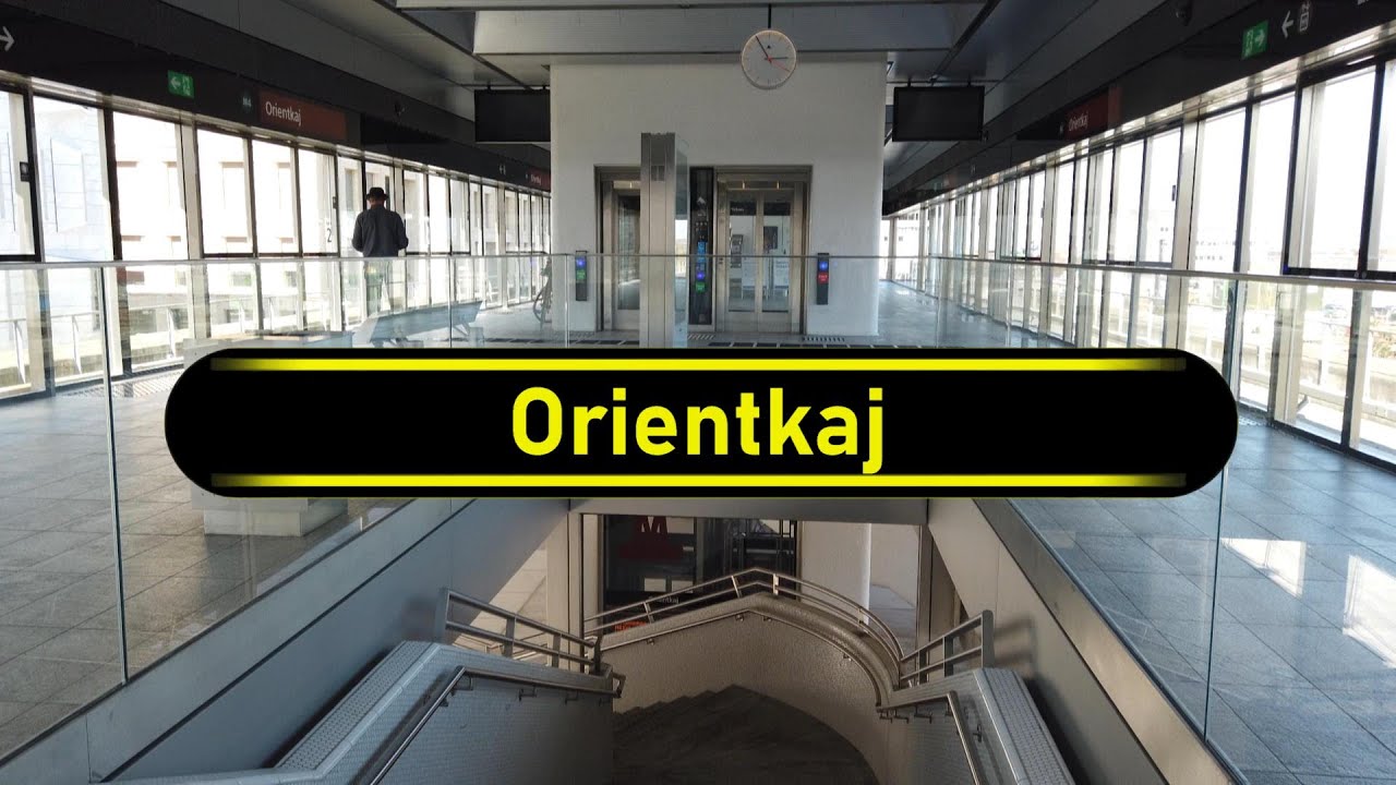 Metro Station Orientkaj - Copenhagen 🇩🇰 - Walkthrough 🚶