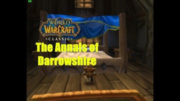 World of Warcraft. Quests - The Annals of Darrowshire