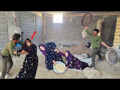 The story of "Zeinab kneading dough for local bread and harassing the second wife"