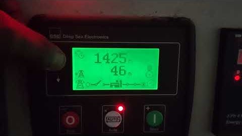 Deep-sea 4520 Working Parameters #dse #deepsea #generator