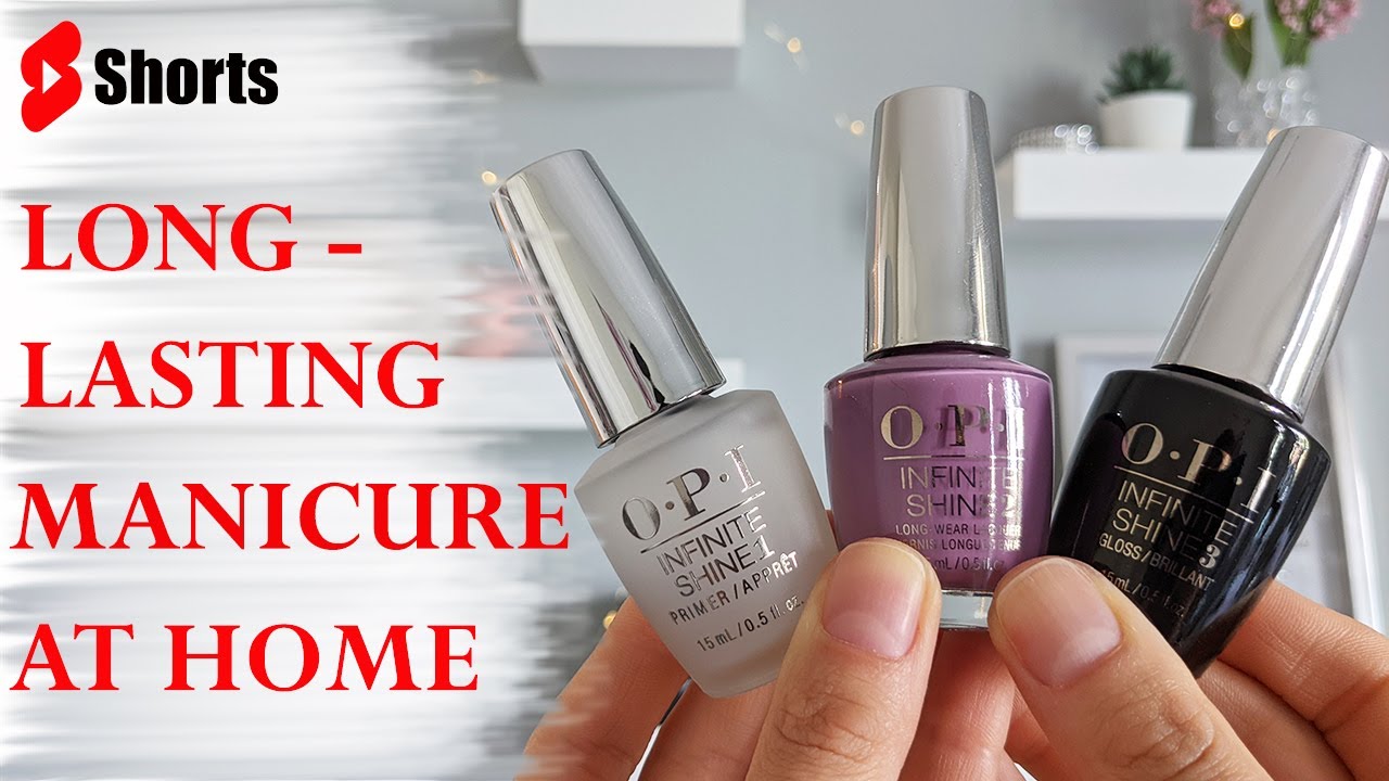 FAST AND EASY MANICURE AT HOME | Perfect Nails at Home #shorts
