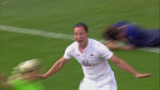 Football Womens Group F - Japan V Canada - London 2012 Olympic Games Highlights - Goal 2-1