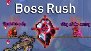 Boss Rush with Exclusively Sentries | Ft. GP @MrJFL