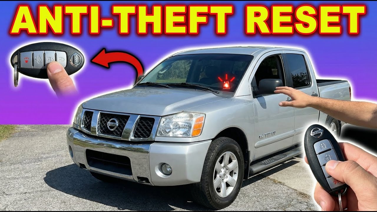 Nissan Titan Anti Theft System Reset - YouTube