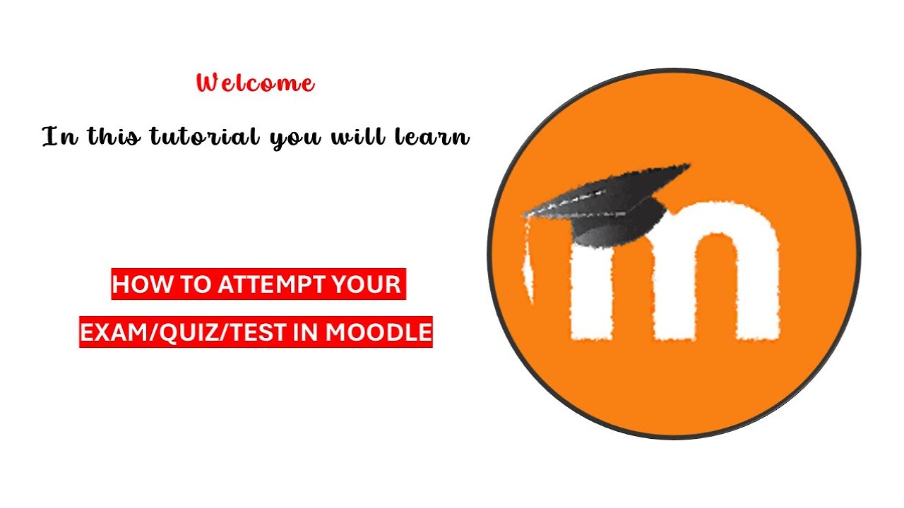 How to attempt quiz in moodle - YouTube
