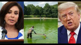 Trump Blast Jeanine Pirro After She Refutes Claims That Reflecting Pool Was Vandalized