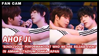 Download lagu AHOF JL FOCUS 그곳에서 다시 만나기로 해 (Rendezvous Full Performance At WHO WE ARE RELEASE EVENT IN OSAKA JAPAN