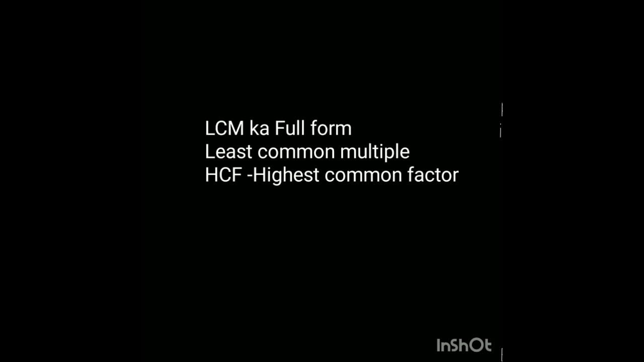 lcm-and-hcf-ka-full-form-youtube