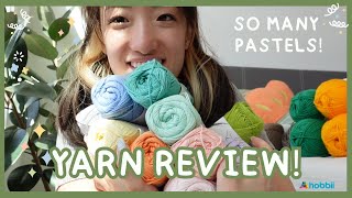 My Most Used Yarn?! Hobbii Yarn Review!