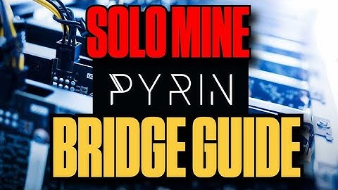 Solo Mine Pyrin to Your Own Node