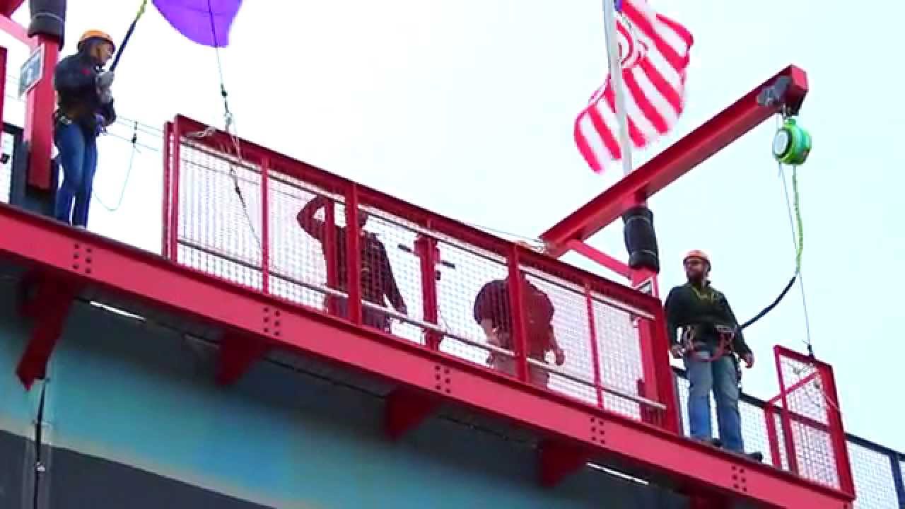 Niagara Falls Adventure Park Jump Off YouTube