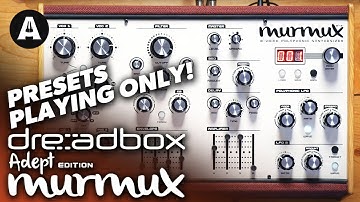Dreadbox Murmux V3 Desktop Synthesizer - Playing Only!