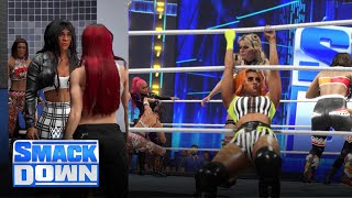 WWE 2K23 SMACKDOWN 8-WOMAN BATTLE ROYAL - LAST SPOT IN THE ELIMINATION CHAMBER