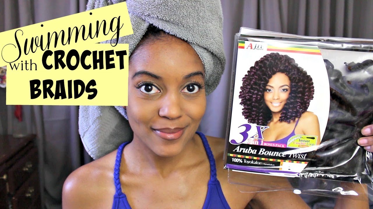 Crochet Braids Can Get Wet Swimming With Curls Youtube