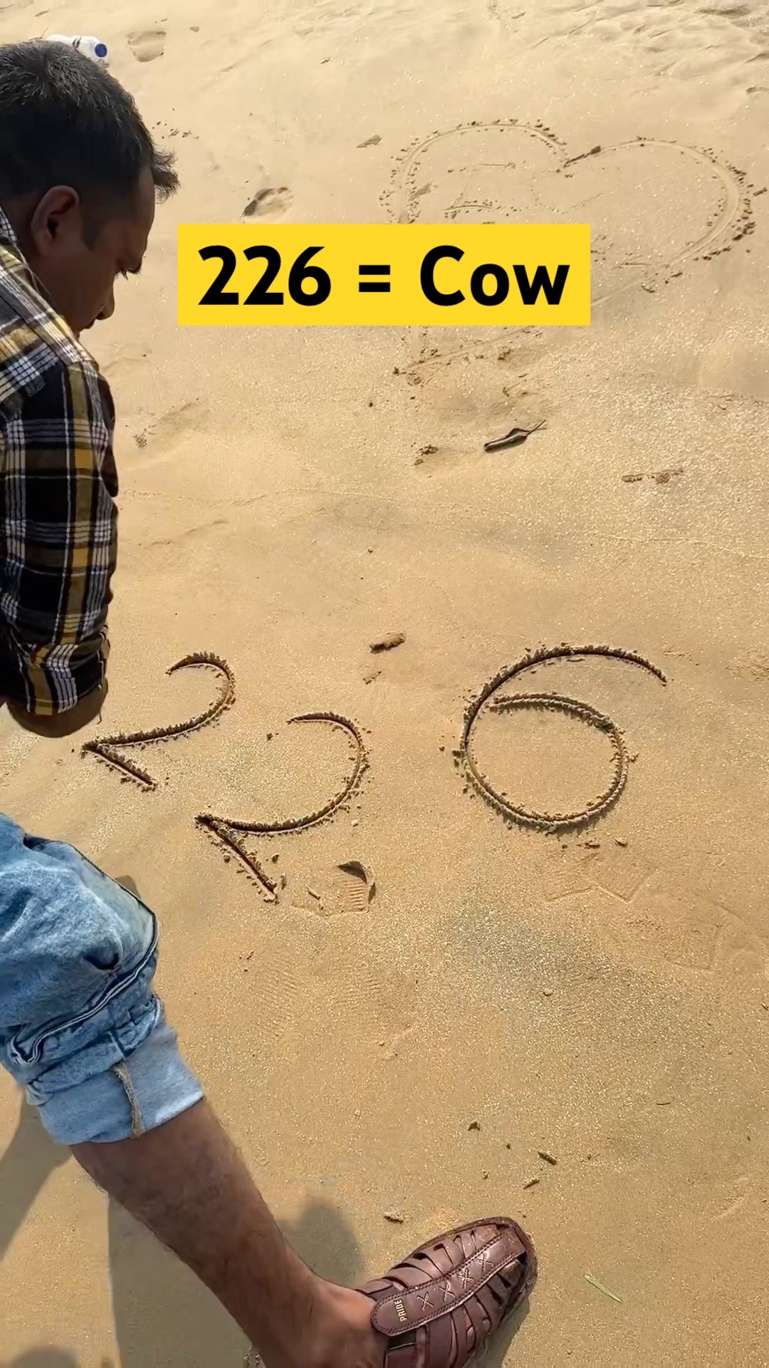 Draw a cow using 226 #shorts #art