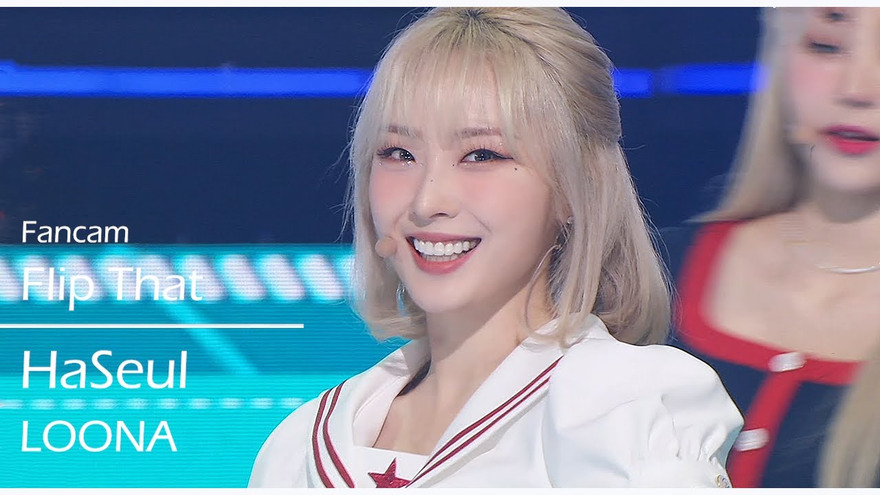 LOONA (이달의 소녀) - ‘Flip That' HaSeul (하슬) Fancam (직캠) @220703 Inkigayo