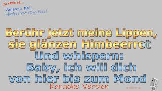 Vanessa Mai - Himbeerrot (One Kiss) -  Instrumental und Karaoke