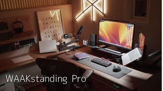 【至高のデスク】WAAK standingPro 最高のデスク環境を目指すあなたに