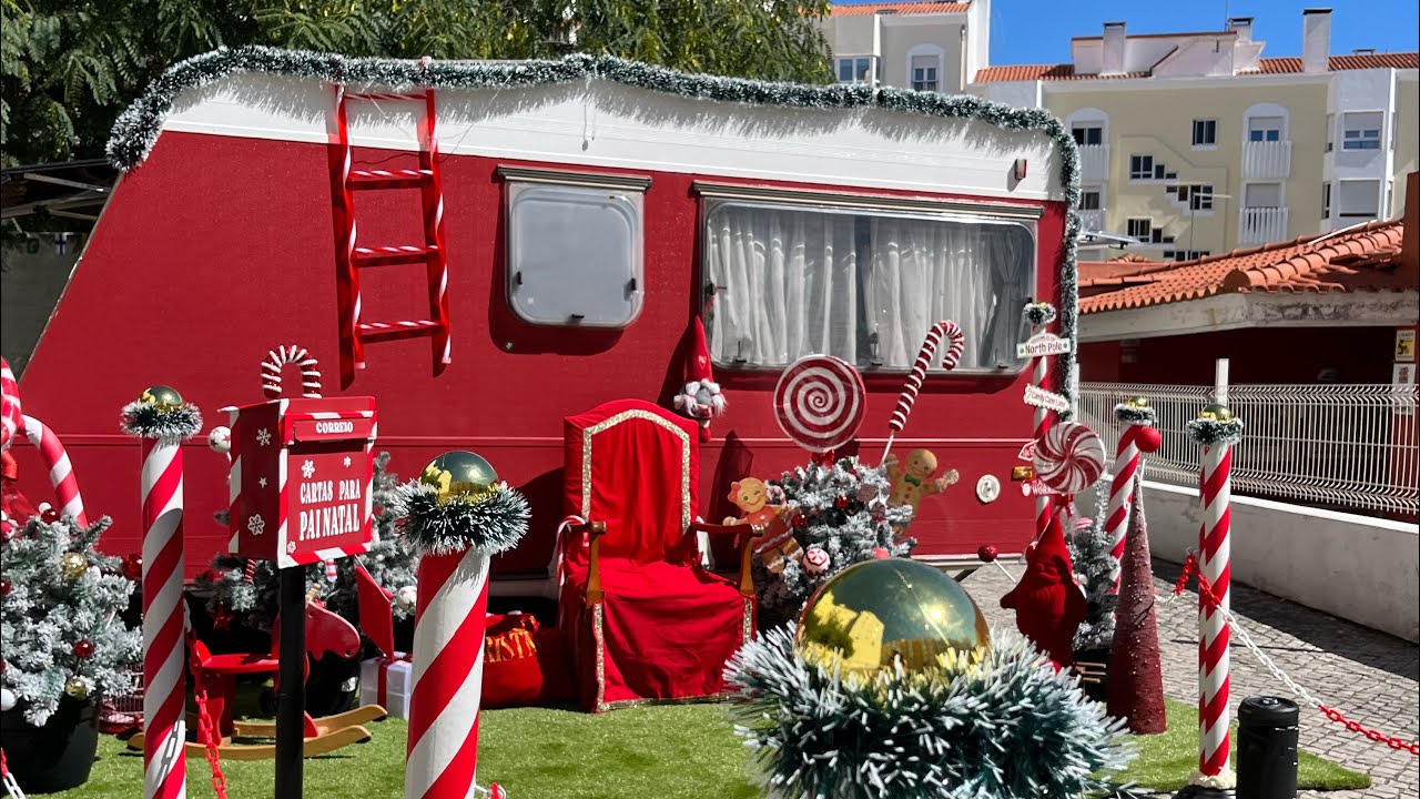 🎄✨ Casa do Pai Natal sobre Rodas ✨🎄