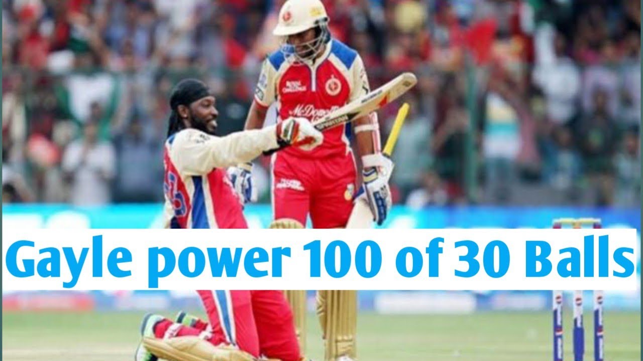 Gayle 100(30) vs pune ipl Highlights