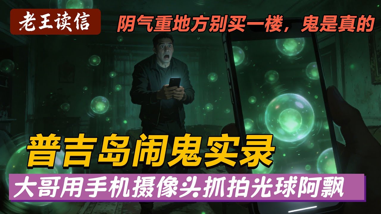 泰国普吉岛长老拍到最清晰阿飘！鹅蛋大光球飞来飞去，扇子物理驱鬼蹭背逃跑！老王：鬼穿不了墙，普吉至阴地+娱乐业最招鬼