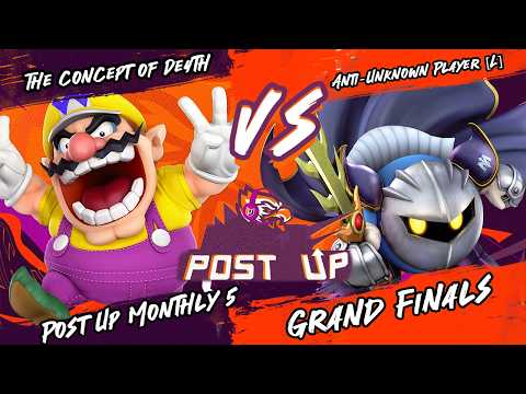 Post Up Monthly Grand Finals The Concept of De4th (Wario) vs Anti Unknown Player (Meta Knight)