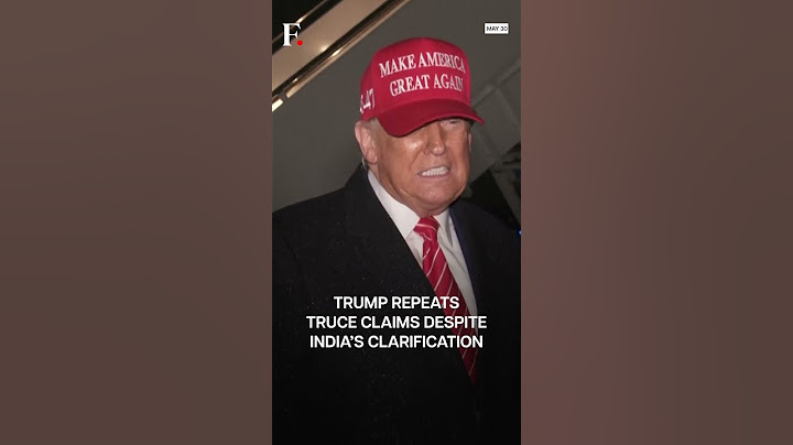 US Stopped Nuclear War: Trump Repeats Claims On India-Pak Ceasefire | Subscribe to Firstpost | N18G