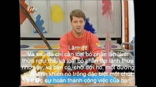 [Vietsub-Clip] Art Attack - Loạt 10, Tập 9 (1998) Đường viền dính