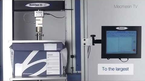 Mecmesin MultiTest-xt Force Testing System Product Video - Video by Mecmesin