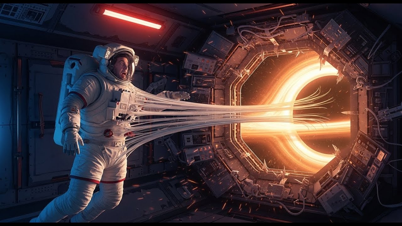 Black Hole Event Horizon - 7 Hours Cosmic Horror Ambience | Approaching Singularity