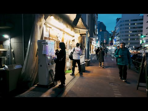 【東京散歩】戸越銀座から五反田駅までの夕方散歩 | 4K Tokyo Walking Tour