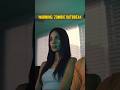 Girl ATTACKED By ZOMBIE Zombieshorts Zombieland Horrorshorts Horrorshortflim