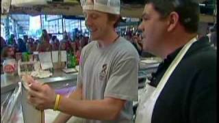 Terry Haddock Throws Fish Interview Northwest  Nationals Seattle 2010.mpg