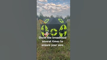 Broadhead tuning guide- rotate your nocks!!! #shorts #shooting #archery @RanchFairy