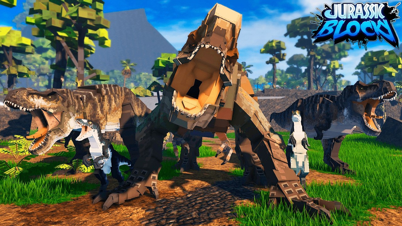 TOP 10 MELHORES DINOSSAUROS PARA DERROTAR O BOSS D-REX!! | ROBLOX Jurassic Blocky