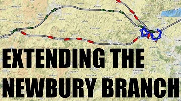 EXTENDING THE NEWBURY BRANCH - UK Rail PLC #9 | NIMBY Rails Gameplay