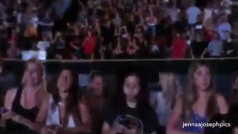 Jenna Joseph dancing to Tear In My Heart (concert)