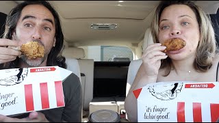 eating KFC being fat