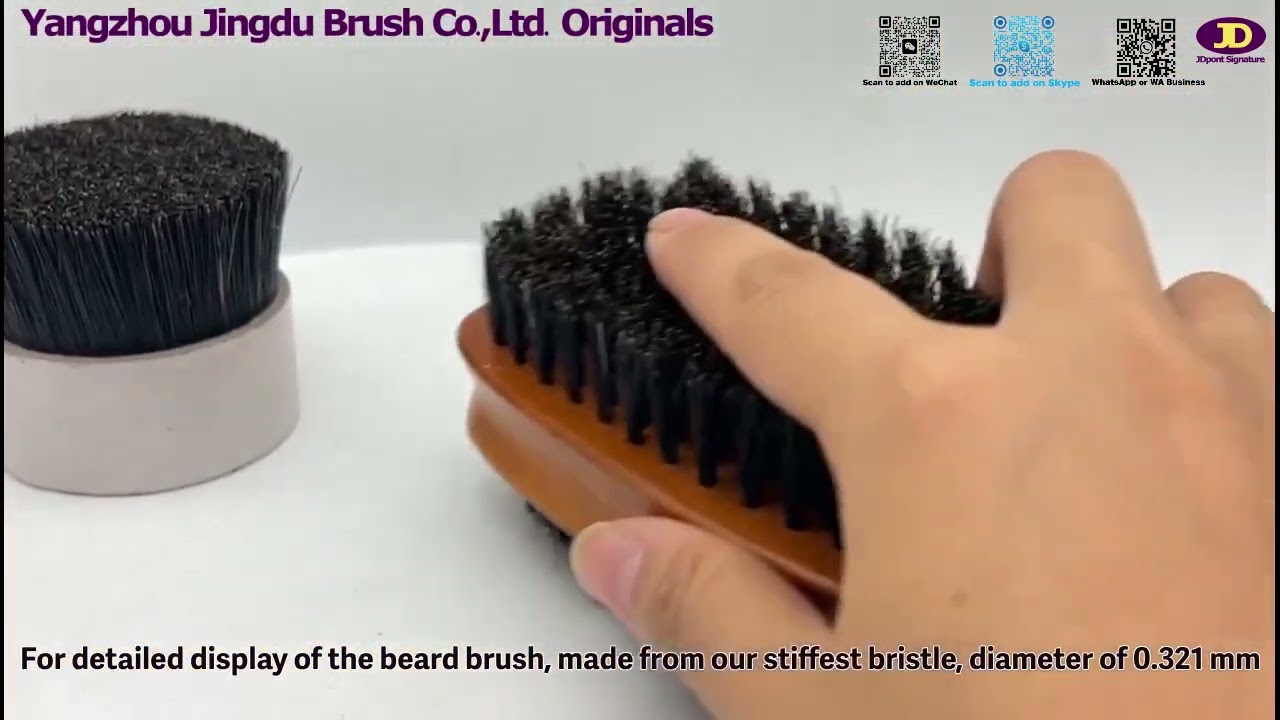 Natural Boiled Boar Bristle for Premium Beard Brush