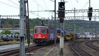 The Trains of Brugg Switzerland