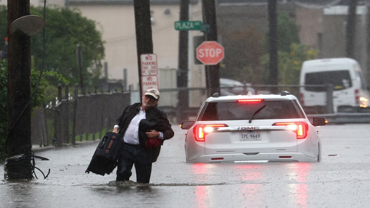 State of emergency declared over flash flooding in New York City - New ...